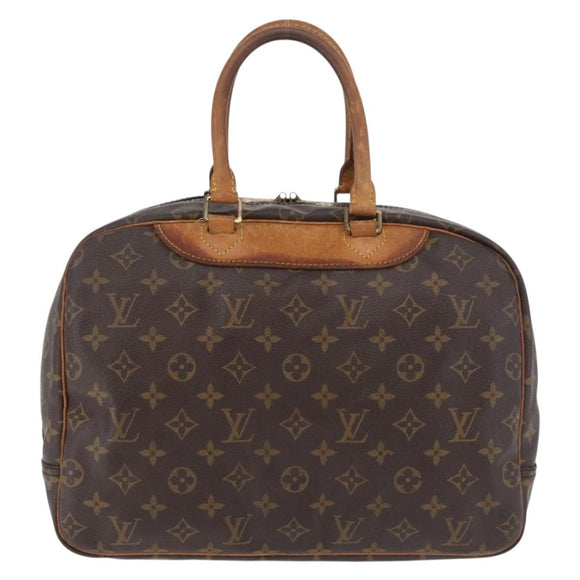 LOUIS VUITTON Monogram Deauville Hand Bag M47270 LV Auth 179015
