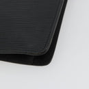 LOUIS VUITTON Epi Montaigne 27 Clutch Bag Black M52652 LV Auth 179016-15