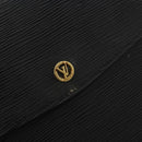 LOUIS VUITTON Epi Montaigne 27 Clutch Bag Black M52652 LV Auth 179016-17