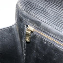 LOUIS VUITTON Epi Montaigne 27 Clutch Bag Black M52652 LV Auth 179016-20