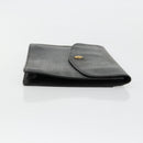 LOUIS VUITTON Epi Montaigne 27 Clutch Bag Black M52652 LV Auth 179016-3
