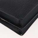 LOUIS VUITTON Epi Angian Shoulder Bag 2way Black M52112 LV Auth 179017-16