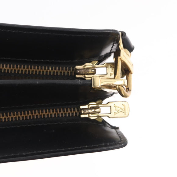 LOUIS VUITTON Epi Angian Shoulder Bag 2way Black M52112 LV Auth 179017