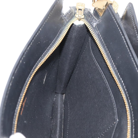 LOUIS VUITTON Epi Angian Shoulder Bag 2way Black M52112 LV Auth 179017