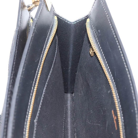 LOUIS VUITTON Epi Angian Shoulder Bag 2way Black M52112 LV Auth 179017