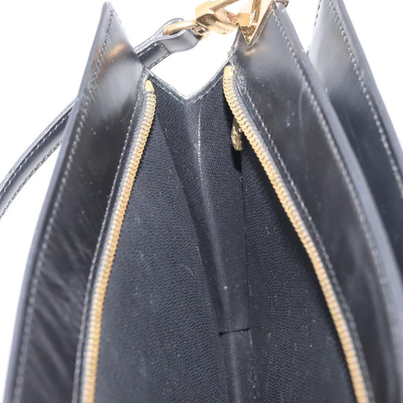 LOUIS VUITTON Epi Angian Shoulder Bag 2way Black M52112 LV Auth 179017