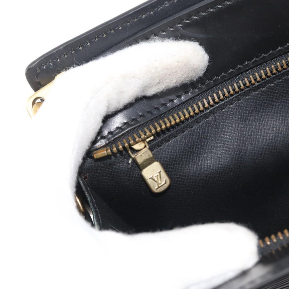 LOUIS VUITTON Epi Angian Shoulder Bag 2way Black M52112 LV Auth 179017