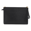 LOUIS VUITTON Epi Angian Shoulder Bag 2way Black M52112 LV Auth 179017-2