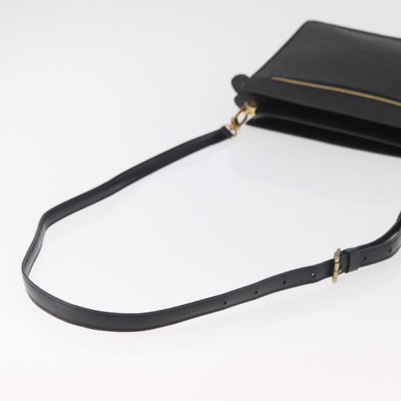 LOUIS VUITTON Epi Angian Shoulder Bag 2way Black M52112 LV Auth 179017