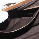 Miu Miu Hand Bag Leather Brown Silver Auth 179018V-22