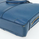 LOUIS VUITTON Epi Porte Documents Voyage Business Bag Blue M41144 LV Auth 179019-15