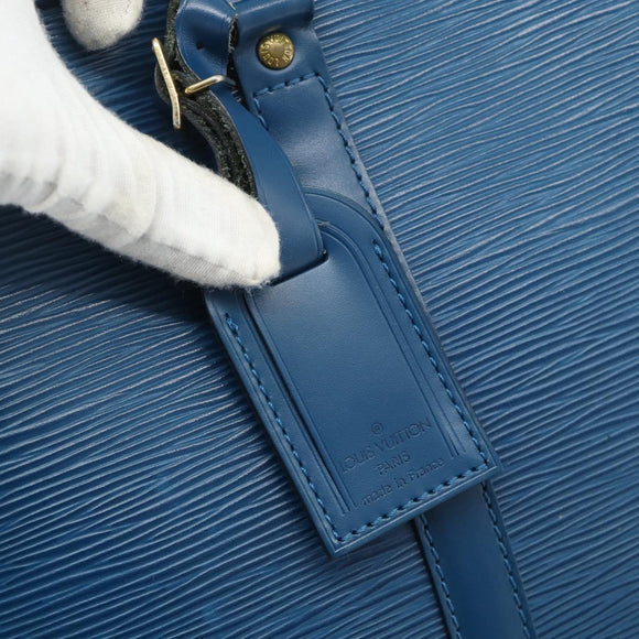 LOUIS VUITTON Epi Porte Documents Voyage Business Bag Blue M41144 LV Auth 179019