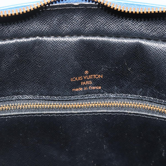 LOUIS VUITTON Epi Porte Documents Voyage Business Bag Blue M41144 LV Auth 179019