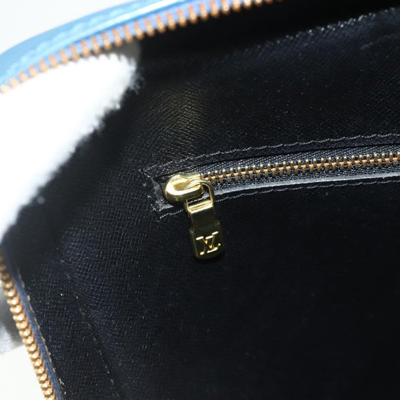 LOUIS VUITTON Epi Porte Documents Voyage Business Bag Blue M41144 LV Auth 179019