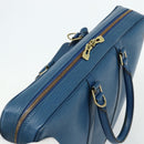 LOUIS VUITTON Epi Porte Documents Voyage Business Bag Blue M41144 LV Auth 179019-6