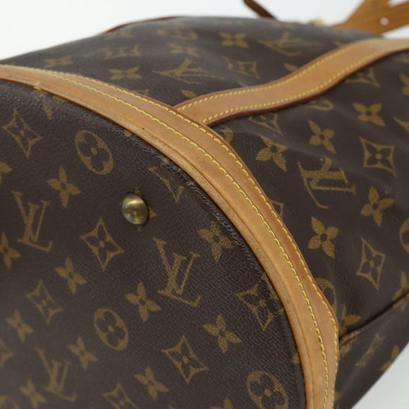 LOUIS VUITTON Monogram Bucket GM Shoulder Bag M42236 LV Auth 179022