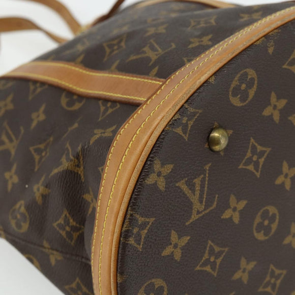 LOUIS VUITTON Monogram Bucket GM Shoulder Bag M42236 LV Auth 179022
