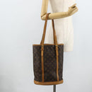 LOUIS VUITTON Monogram Bucket GM Shoulder Bag M42236 LV Auth 179022-22