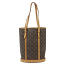 LOUIS VUITTON Monogram Bucket GM Shoulder Bag M42236 LV Auth 179022-2