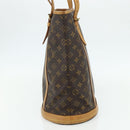LOUIS VUITTON Monogram Bucket GM Shoulder Bag M42236 LV Auth 179022-4