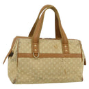 LOUIS VUITTON Monogram Mini Josephine GM Hand Bag Beige M92310 LV Auth 179024-1