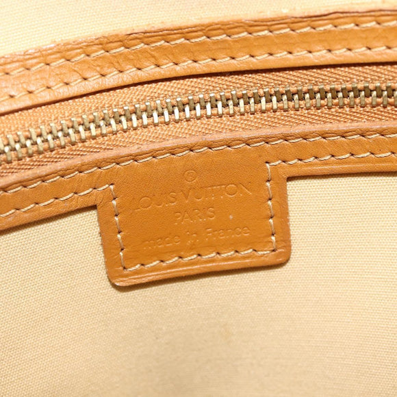 LOUIS VUITTON Monogram Mini Josephine GM Hand Bag Beige M92310 LV Auth 179024