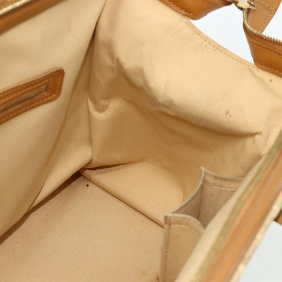 LOUIS VUITTON Monogram Mini Josephine GM Hand Bag Beige M92310 LV Auth 179024