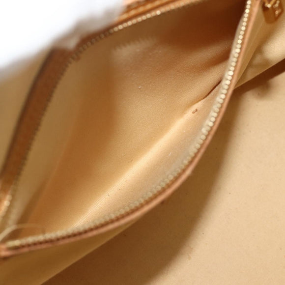 LOUIS VUITTON Monogram Mini Josephine GM Hand Bag Beige M92310 LV Auth 179024
