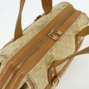 LOUIS VUITTON Monogram Mini Josephine GM Hand Bag Beige M92310 LV Auth 179024-6