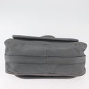 Chloe Paraty Hand Bag Leather 2way Gray Gold Auth 179031A-11