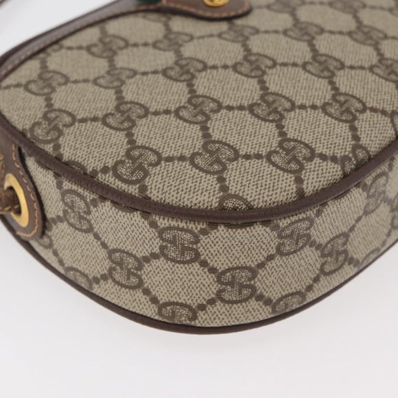 GUCCI GG Supreme Web Sherry Line Bag PVC Outlet 007 754 6112 4030 Auth 179036