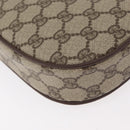 GUCCI GG Supreme Web Sherry Line Bag PVC Outlet 007 754 6112 4030 Auth 179036-13