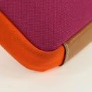 LOEWE Umhängetasche Canvas Lila Silber Orig. 179039M-15
