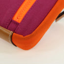 LOEWE Umhängetasche Canvas Lila Silber Orig. 179039M-8