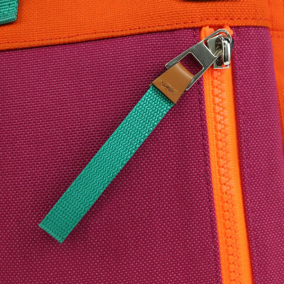 LOEWE Umhängetasche Canvas Lila Silber Orig. 179039M