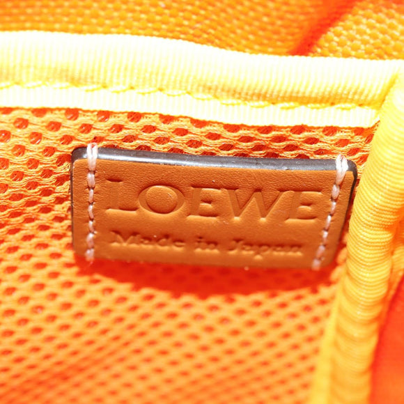 LOEWE Umhängetasche Canvas Lila Silber Orig. 179039M
