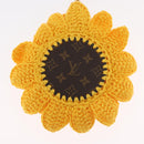 LOUIS VUITTON Monogram Bag Charm Sun Flower Crochet Charm M02581 Auth 179044SM-7