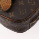 LOUIS VUITTON Monogram Pochette Gange Schoudertas M51870 LV Auth 179046-9