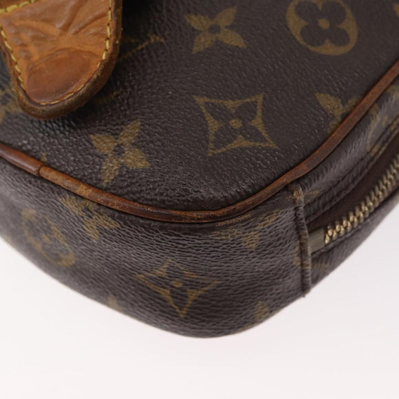 LOUIS VUITTON Monogram Pochette Gange Schoudertas M51870 LV Auth 179046
