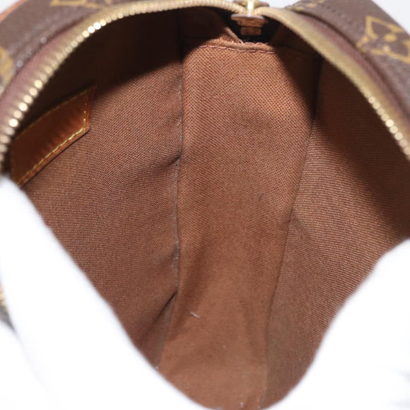 LOUIS VUITTON Monogram Pochette Gange Schoudertas M51870 LV Auth 179046