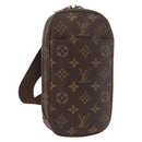 LOUIS VUITTON Monogram Pochette Gange Schoudertas M51870 LV Auth 179046-1