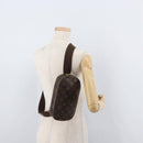 LOUIS VUITTON Monogram Pochette Gange Schoudertas M51870 LV Auth 179046-21