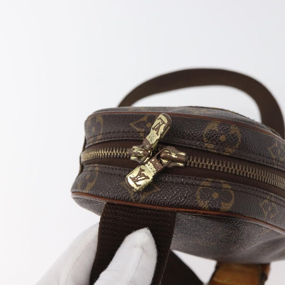 LOUIS VUITTON Monogram Pochette Gange Schoudertas M51870 LV Auth 179046