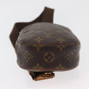 LOUIS VUITTON Monogram Pochette Gange Schoudertas M51870 LV Auth 179046-5