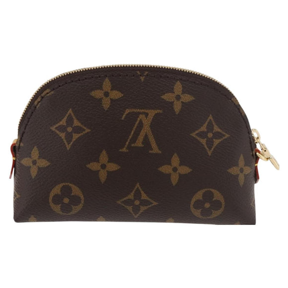LOUIS VUITTON Monogram Cosmetic Purse Pouch M25653 LV Auth 179048SM