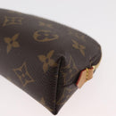 LOUIS VUITTON Monogram Cosmetic Purse Pouch M25653 LV Auth 179048SM-14