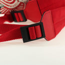 GUCCI Kinder Higuchi Yuko Rucksack PVC Silber Rot 271327 Original 179050SAM-15