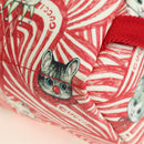 GUCCI Kinder Higuchi Yuko Rucksack PVC Silber Rot 271327 Original 179050SAM-19