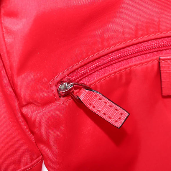 GUCCI Kinder Higuchi Yuko Rucksack PVC Silber Rot 271327 Original 179050SAM