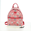 GUCCI Kinder Higuchi Yuko Rucksack PVC Silber Rot 271327 Original 179050SAM-12